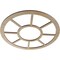 Ekena Millwork Grace Wood Fretwork Pierced Ceiling Medallion, Birch, 18"OD x 6 1/2"ID x 1/4"T CMWP18X0250GRBI - alternate 5